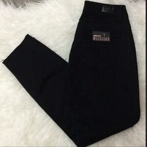 DENIM FUELED Angie Black Premium Slim Fit 25"‎ crop Jeans Pants Size 1